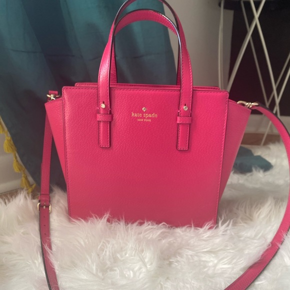 Kate Spade hot pink cross body bag - Picture 2 of 2